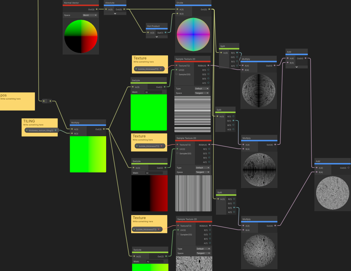 Custom Tri-planar logic graph part 2