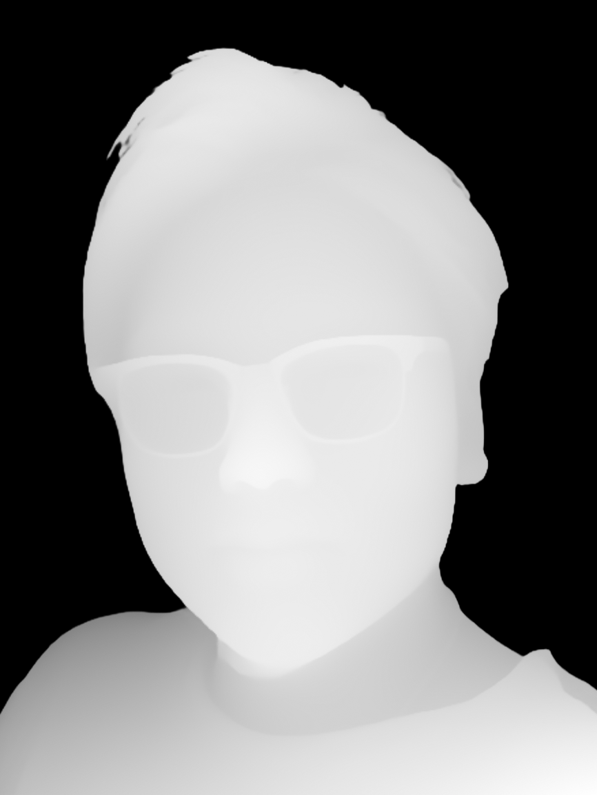 Grayscale Depth Map source image